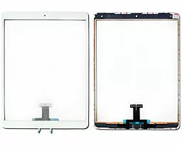 Сенсор (тачскрин) Apple iPad Air 3 2019, iPad Pro 10.5 2019 (A2123, A2152, A2153, полный комплект с кнопкой Home) (original) White
