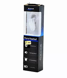 Блютуз гарнітура QCY 207 White - фото Блютуз гарнітура QCY 207 White