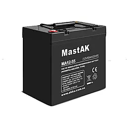 Акумуляторна батарея MastAK 12V 55Ah (MA12-55)