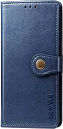 Чехол GETMAN Gallant Xiaomi Poco X3 NFC Blue