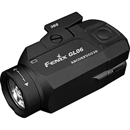 Фонарь к пистолету Fenix GL06-365 (1x16340, 1xCR123A) - миниатюра 3 Фонарь к пистолету Fenix GL06-365 (1x16340, 1xCR123A) - миниатюра 3