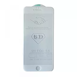 Защитное стекло 1TOUCH 5D Strong Apple iPhone 6 Plus White