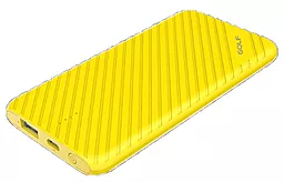 Повербанк GOLF G18 5000 mAh Yellow - фото Повербанк GOLF G18 5000 mAh Yellow