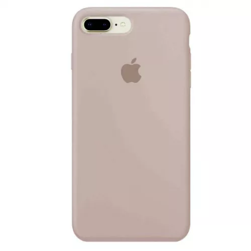 Чохол Silicone Case Full для Apple iPhone 7 Plus, iPhone 8 Plus Chalk Pink - фото 1