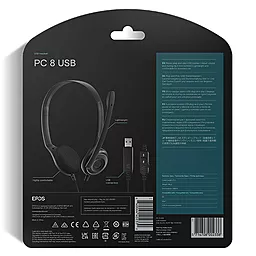 Наушники Epos PC 8 USB Black - миниатюра 10 Наушники Epos PC 8 USB Black - миниатюра 10