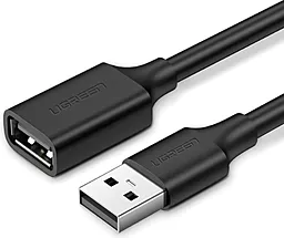 Шлейф (Кабель) Ugreen US103 USB2.0 AM/AF 5м чорний (10318) - фото Шлейф (Кабель) Ugreen US103 USB2.0 AM/AF 5м чорний (10318)