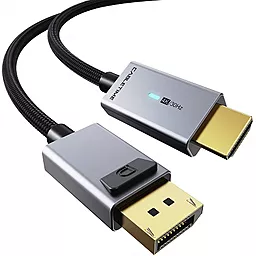 Видеокабель DisplayPort - HDMI v1.4 4k 30hz 1m black (CD31H) Cabletime - фото Видеокабель DisplayPort - HDMI v1.4 4k 30hz 1m black (CD31H) Cabletime