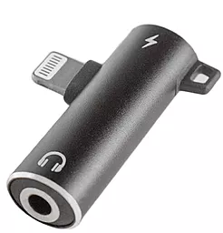 Аудио-переходник XoKo AC-305 Lightning -Lightning/3.5 mm Black - фото Аудио-переходник XoKo AC-305 Lightning -Lightning/3.5 mm Black