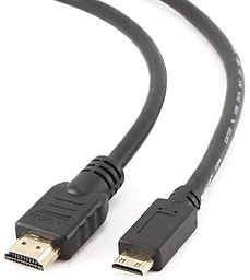 Видеокабель HDMI - mini HDMI V.1.4 3m Black (CC-HDMI4C-10) Cablexpert - фото Видеокабель HDMI - mini HDMI V.1.4 3m Black (CC-HDMI4C-10) Cablexpert