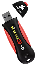 Флешка Corsair GT 256GB USB 3.0 CMFVYGT3B-256GB Black - фото Флешка Corsair GT 256GB USB 3.0 CMFVYGT3B-256GB Black