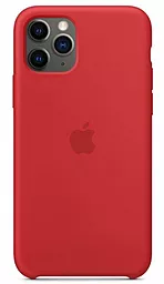 Чехол Silicone Case для Apple iPhone 11 Pro Red