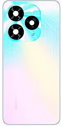 Задняя крышка корпуса Tecno Spark 20C со стеклом камеры, Original Mystery White - фото Задняя крышка корпуса Tecno Spark 20C со стеклом камеры, Original Mystery White