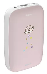 Powerbank-грелка Baseus Mini Q Hand Warmer 10000 mAh Pink (PPALL-CXQ03) - фото Powerbank-грелка Baseus Mini Q Hand Warmer 10000 mAh Pink (PPALL-CXQ03)