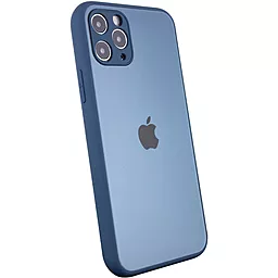 Чехол Epik TPU+Glass Matte Candy Full camera Apple iPhone 11 Pro Max  Blue - миниатюра 2