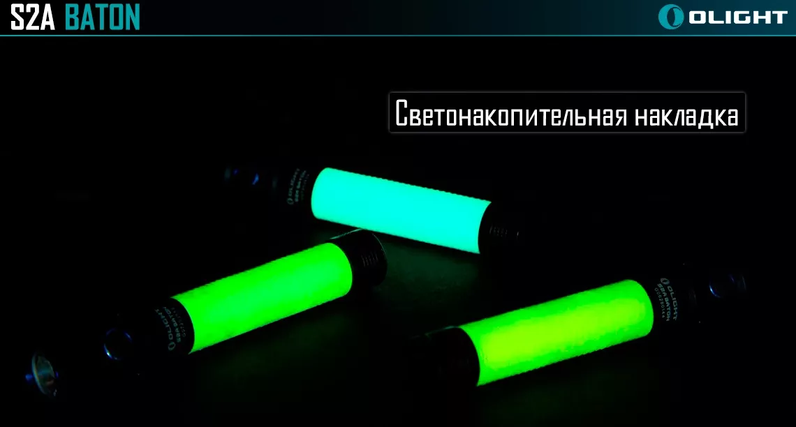 Ліхтарик Olight S2A Baton Grey - фото 8