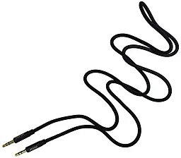 Аудио кабель Aspor A230 AUX mini Jack 3.5 мм М/М сable 1 м black - фото Аудио кабель Aspor A230 AUX mini Jack 3.5 мм М/М сable 1 м black