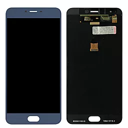 Дисплей Meizu M3X, X (M682) з тачскріном, Blue