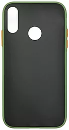 Чохол 1TOUCH Gingle Matte Xiaomi Redmi Note 6 Pro Green/Orange