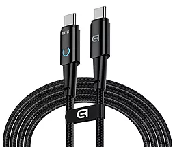 Кабель ArmorStandart USB Type-C - Type-C 100w 5a 1.2м PD cable Black (ARM75868) - фото Кабель ArmorStandart USB Type-C - Type-C 100w 5a 1.2м PD cable Black (ARM75868)