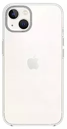 Чехол 1TOUCH Glacier Metal Camera для Apple iPhone 13 Clear-Silver
