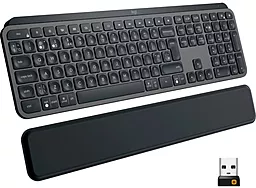Клавіатура Logitech MX Keys Plus Advanced Wireless Illuminated Keyboard with Palm Rest Graphite (920-009416)