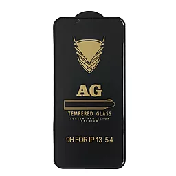 Защитное стекло  OG Matte iPhone 13 mini (без упаковки) Black