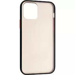 Чехол Gelius Bumper Mat Case Apple iPhone 12, iPhone 12 Pro Black