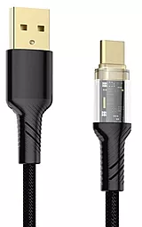 Кабель Walker C950 USB-A - Type-C 18w 3.3a 1м cable Black/Black - фото Кабель Walker C950 USB-A - Type-C 18w 3.3a 1м cable Black/Black