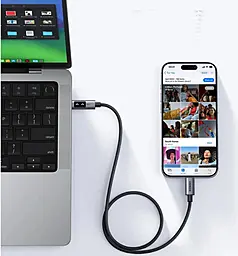 Кабель Ugreen USB Type-C - Type-C 100w 5a 1м PD cable Black (35501) - мініатюра 6 Кабель Ugreen USB Type-C - Type-C 100w 5a 1м PD cable Black (35501) - мініатюра 6
