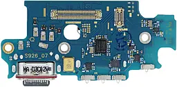 Нижняя плата Samsung Galaxy S24 Plus S926U с разъемом зарядки, Sim-карты и микрофоном (версия USA) - фото Нижняя плата Samsung Galaxy S24 Plus S926U с разъемом зарядки, Sim-карты и микрофоном (версия USA)
