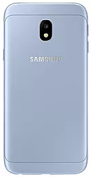 Задняя крышка корпуса Samsung Galaxy J3 2017 J330F со стеклом камеры Blue - фото Задняя крышка корпуса Samsung Galaxy J3 2017 J330F со стеклом камеры Blue