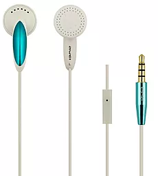 Наушники Awei ES12i Blue - миниатюра 3 Наушники Awei ES12i Blue - миниатюра 3