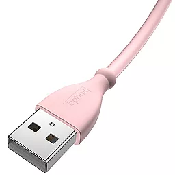 Кабель USB T-PHOX Kitty T-L817 Lightning Cable Pink - миниатюра 3