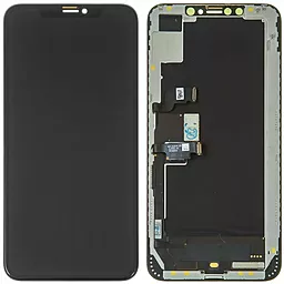 Дисплей Apple iPhone XS Max с тачскрином и рамкой, донор, Black