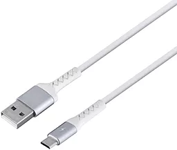 Кабель Remax USB-A - micro USB 10.5w 1м cable White (RC-161m) - фото Кабель Remax USB-A - micro USB 10.5w 1м cable White (RC-161m)