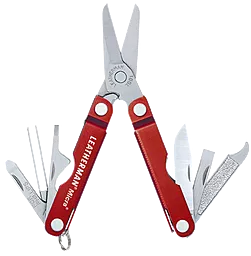 Мультитул Leatherman Micra (64330181N) Red - фото Мультитул Leatherman Micra (64330181N) Red