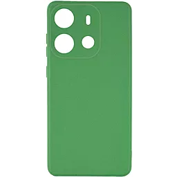 Чохол Silicone Case Candy Full Camera для Tecno Spark Go 2023 Green