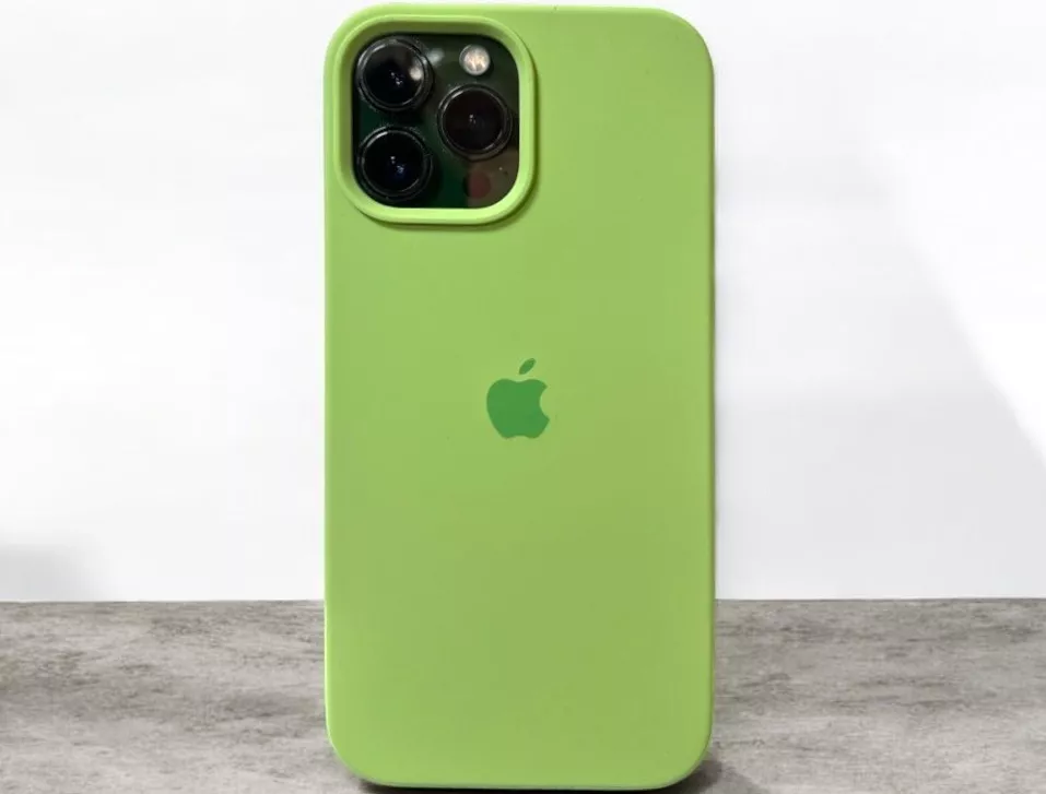 Чохол Silicone Case Full для Apple iPhone 13 Mint - фото 4