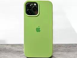 Чохол Silicone Case Full для Apple iPhone 13 Mint - мініатюра 4 Чохол Silicone Case Full для Apple iPhone 13 Mint - мініатюра 4