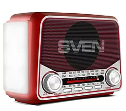 Радіоприймач Sven SRP-525 Red - мініатюра 3