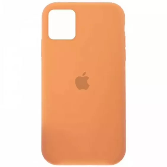 Чехол Silicone Case Full для Apple iPhone 11 Pro Max Papaya - фото 1