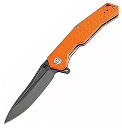 Нож CJRB Feldspar Black Blade Orange - фото Нож CJRB Feldspar Black Blade Orange