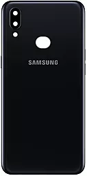 Задняя крышка корпуса Samsung Galaxy A10S 2019 A107 со стеклом камеры Black