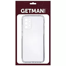 Чехол GETMAN TPU Clear 1,0 mm для Samsung Galaxy A33 5G Бесцветный (прозрачный) - миниатюра 2