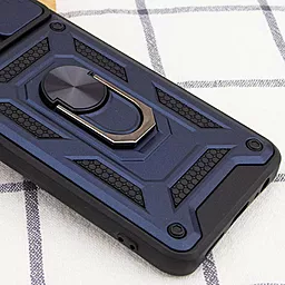 Чехол Epik Camshield Serge Ring для Xiaomi Redmi A1+ / Poco C50 / A2+ Blue - миниатюра 4
