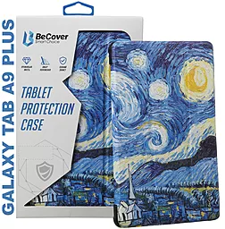 Чехол для планшета BeCover Smart Case для Samsung Galaxy Tab A9 Plus SM-X210/SM-X215/SM-X216 11.0" Night (710320) - фото Чехол для планшета BeCover Smart Case для Samsung Galaxy Tab A9 Plus SM-X210/SM-X215/SM-X216 11.0" Night (710320)
