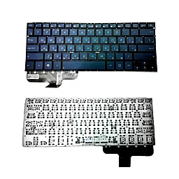 Клавиатура для ноутбука Asus UX301LA без рамки подсветка клавиш черная