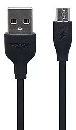 Кабель Remax Fast USB-A - micro USB 12w 2.4a 1м cable Black (PD-B15m) - фото Кабель Remax Fast USB-A - micro USB 12w 2.4a 1м cable Black (PD-B15m)
