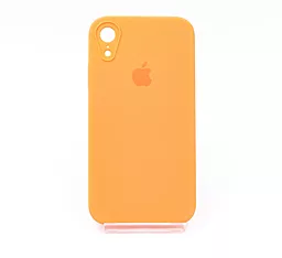 {"ru": "Чехол", "uk": "Чохол"} Silicone Case Full Camera Square для Apple iPhone XR  Kumquat