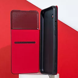 Чохол-книжка WAVE Show Case для Samsung Galaxy S23 Ultra Red - мініатюра 2